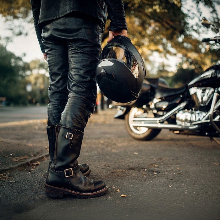 Locking Shoes by FootMonkey ���å��󥰥��塼�� �եåȥ�󥭡� TS-015 �֥�å� ENGINEER BOOTS ���󥸥˥��֡��� ��� ����֡��� �ܳ� ��� ���󥸥˥� �֡��� �쥶�� �Х������֡��� ���ᥫ��