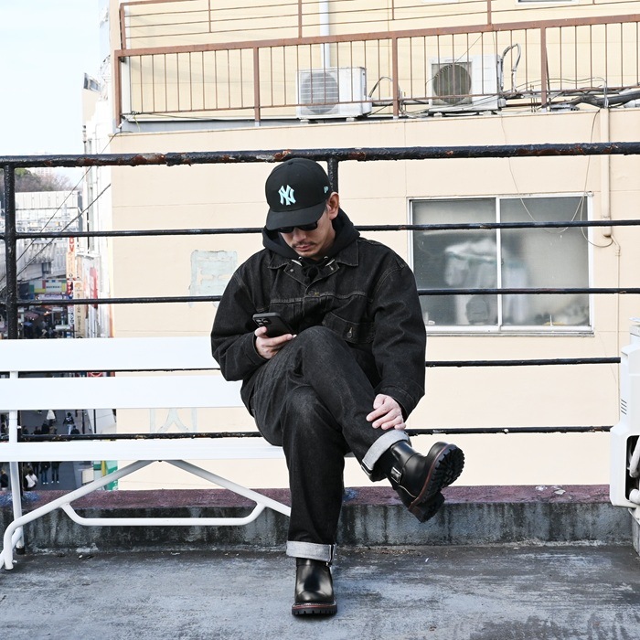 Locking Shoes by FootMonkey ���å��󥰥��塼�� �եåȥ�󥭡� TS-015 �֥�å� ENGINEER BOOTS ���󥸥˥��֡��� ��� ����֡��� �ܳ� ��� ���󥸥˥� �֡��� �쥶�� �Х������֡��� ���ᥫ��