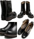Locking Shoes by FootMonkey ���å��󥰥��塼�� �եåȥ�󥭡� TS-015 �֥�å� ENGINEER BOOTS ���󥸥˥��֡��� ��� ����֡��� �ܳ� ��� ���󥸥˥� �֡��� �쥶�� �Х������֡��� ���ᥫ��
