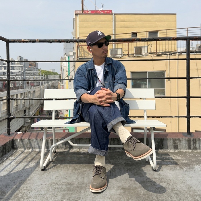 WHEEL ROBE HEAVY STITCHING MOC TOE ������������� 15078F �ȡ��� �����ץ��륭���������� U���åץ��塼�� ��å��ȥ����塼�� ��� �ӥ��ͥ����塼�� �ܳ� �쥶�� ����ɥ쥹 ������ �ץ쥼��� �եåȥ�󥭡�����