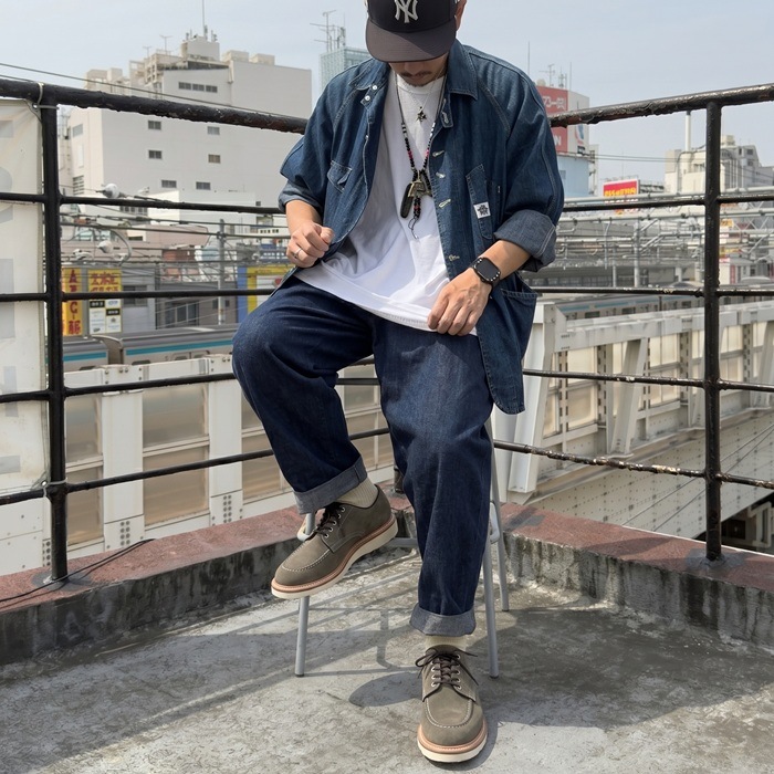 WHEEL ROBE HEAVY STITCHING MOC TOE ������������� 15078F �ȡ��� �����ץ��륭���������� U���åץ��塼�� ��å��ȥ����塼�� ��� �ӥ��ͥ����塼�� �ܳ� �쥶�� ����ɥ쥹 ������ �ץ쥼��� �եåȥ�󥭡�����