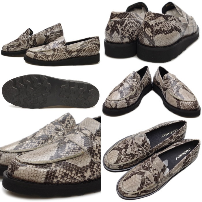 CAMINANDO ���ߥʥ�� �����ե��� 2018 FLAT COIN LOAFERS �ե�åȥ���������ե��� �ڥˡ������ե��� ��� ����åݥ� �ܳ� �����奢�� �ᥭ������