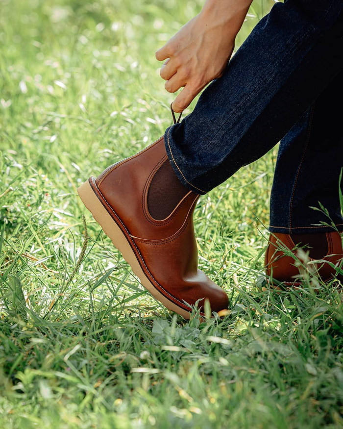 ��åɥ����� ���饷�å� �����륷�� ������ RED WING 3190 ��Amber "Harness"�� CLASSIC CHELSEA ����С� �ϡ��ͥ� �����ɥ����֡��� �֡��� ��� �ܳ� �����륷���֡��� ����֡��� �����ȥɥ� ������ ������桼�� ����ꥫ��