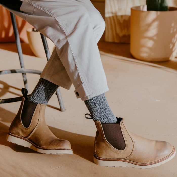 ��åɥ����� ���饷�å� �����륷�� ������ RED WING 3192 ��Hawthorne "Muleskinner"�� CLASSIC CHELSEA �ۡ������� �ߥ塼�륹���ʡ� �����ɥ����֡��� �֡��� ��� �ܳ� �����륷���֡��� ����֡��� �����ȥɥ� ������ ������桼�� ����ꥫ��