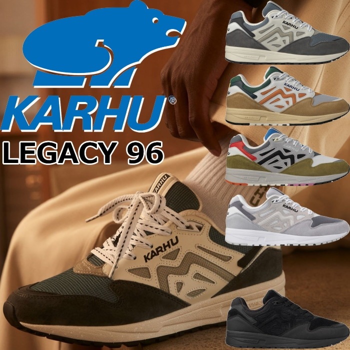��SALE��20��OFF�� ����� �쥬���� KARHU LEGACY 96 ���ˡ����� ��� ��ǥ����� ���塼�� �쥶�� �ܳ� �������å� �� ι�� �����奢�� ������桼�� ���˥󥰥��塼�� �եåȥ����� men's sneaker �̶� �̳�