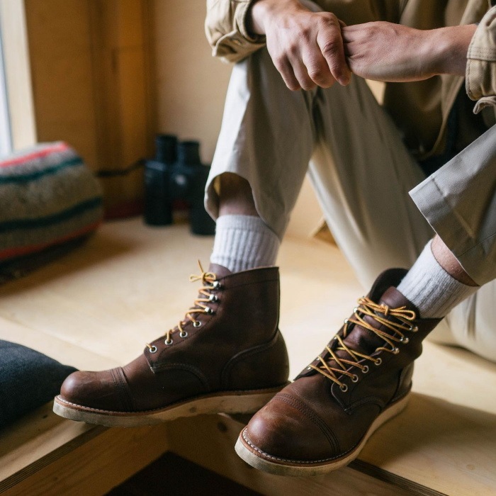 ��åɥ����� ���������󥸥㡼 ������ RED WING 8088 ��Amber "Harness"�� IRON RANGER TRACTION TRED ����С� �ϡ��ͥ� �֡��� ��� �ܳ� ����֡��� �졼�����åץ֡��� ����åץȥ� �����ȥɥ� ������ ����ꥫ��