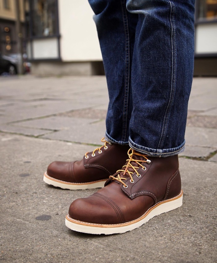 ��åɥ����� ���������󥸥㡼 ������ RED WING 8088 ��Amber "Harness"�� IRON RANGER TRACTION TRED ����С� �ϡ��ͥ� �֡��� ��� �ܳ� ����֡��� �졼�����åץ֡��� ����åץȥ� �����ȥɥ� ������ ����ꥫ��