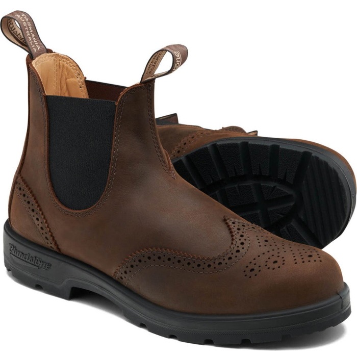 �֥��ɥ��ȡ��� ���饷�å��� Blundstone BS2444 CLASSICS WING TIP ��� �����ɥ����֡��� ��ǥ����� �֡��� �쥶�� �ܳ� �ӥ��ͥ����塼�� �����륷���֡��� ����֡��� �쥤��֡��� �����ȥɥ� ������