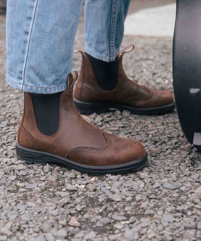 �֥��ɥ��ȡ��� ���饷�å��� Blundstone BS2444 CLASSICS WING TIP ��� �����ɥ����֡��� ��ǥ����� �֡��� �쥶�� �ܳ� �ӥ��ͥ����塼�� �����륷���֡��� ����֡��� �쥤��֡��� �����ȥɥ� ������