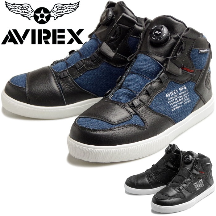 ���ӥ�å��� �Х������ˡ����� �ǥ����ƥ����� AVIREX DICTATOR MC DENIM AV2279 ��� ��ǥ����� ���󥸥˥��֡��� �Х��������ˡ����� �Х������֡��� �ߥ꥿�꡼���ˡ����� �ɿ� �����������ץ롼�� �׷� �Х�����