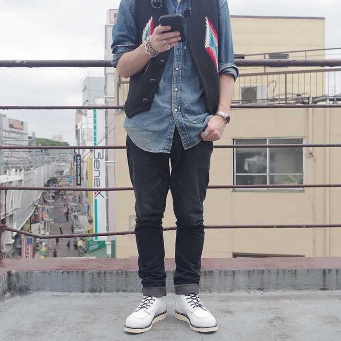 レッドウィング クラシック ワーク Red Wing 71 限定生産 White Leather Classic Work 6 Moc Toe レッドウィング クラシック ワーク Red Wing 71 限定生産 White Leather Classic Work 6 Moc Toe