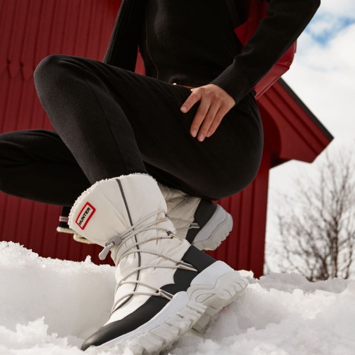 ハンター スノーブーツ ショート WFT1014WWU HUNTER 正規品 ブーツ レインブーツ レディース WOMENS