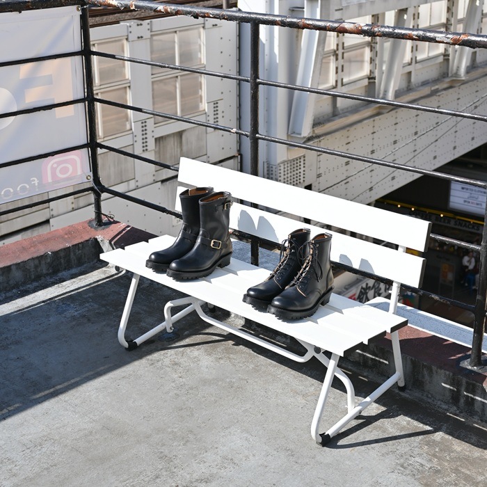 Locking Shoes by FootMonkey ���å��󥰥��塼�� �եåȥ�󥭡� TIME SHOE FACTORY JTS-001 �֥�å� LOGGER BOOTS �������֡��� ��� ����֡��� �ܳ� ��� �졼�����åץ֡��� �֡��� �쥶�� ��󥺥֡��� �쥶���֡��� ���ᥫ�� ������