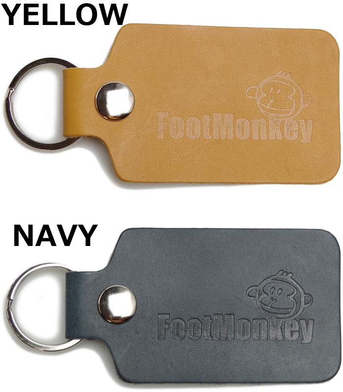 FootMonkey ORIGINAL LEATHER KEY HOLDER �եåȥ�󥭡� ���ꥸ�ʥ�쥶�������ۥ���� �����ۥ���� ���ե� �ץ쥼��� ������� �쥶�� �ܳ� ��� �˽����� �ϥ�ɥᥤ�� ������