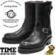 Locking Shoes by FootMonkey ���å��󥰥��塼�� �եåȥ�󥭡� TIME SHOE FACTORY JTS-002 �֥�å� ENGINEER BOOTS ���󥸥˥��֡��� ��� ����֡��� �ܳ� ��� ���󥸥˥� �֡��� �쥶�� ��󥺥֡��� �쥶���֡��� ���ᥫ�� ������