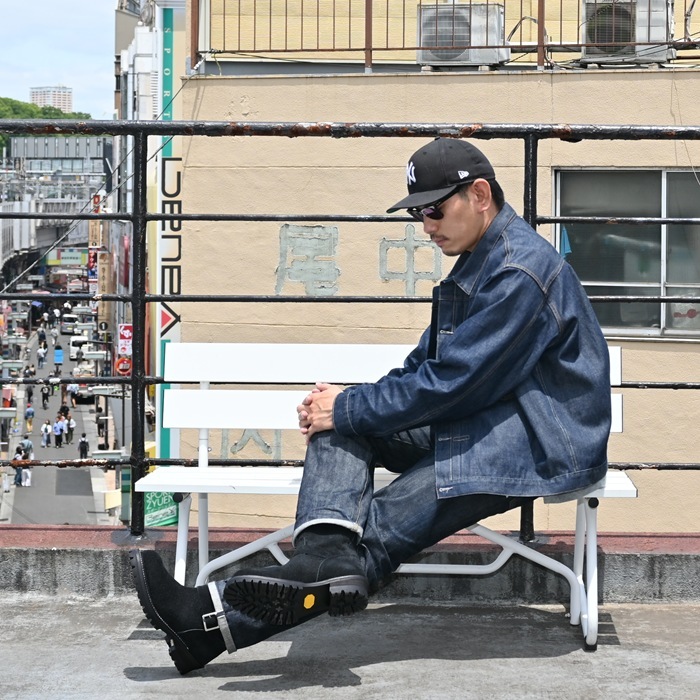 Locking Shoes by FootMonkey ���å��󥰥��塼�� �եåȥ�󥭡� TS-015 �֥�å��������� ENGINEER BOOTS ���󥸥˥��֡��� ����֡��� �ܳ� ��� ���󥸥˥� �֡��� �쥶�� ��󥺥֡��� ���ᥫ��