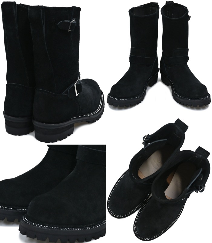 Locking Shoes by FootMonkey ���å��󥰥��塼�� �եåȥ�󥭡� TS-015 �֥�å��������� ENGINEER BOOTS ���󥸥˥��֡��� ����֡��� �ܳ� ��� ���󥸥˥� �֡��� �쥶�� ��󥺥֡��� ���ᥫ��