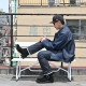 Locking Shoes by FootMonkey ���å��󥰥��塼�� �եåȥ�󥭡� TS-015 �֥�å��������� ENGINEER BOOTS ���󥸥˥��֡��� ����֡��� �ܳ� ��� ���󥸥˥� �֡��� �쥶�� ��󥺥֡��� ���ᥫ��