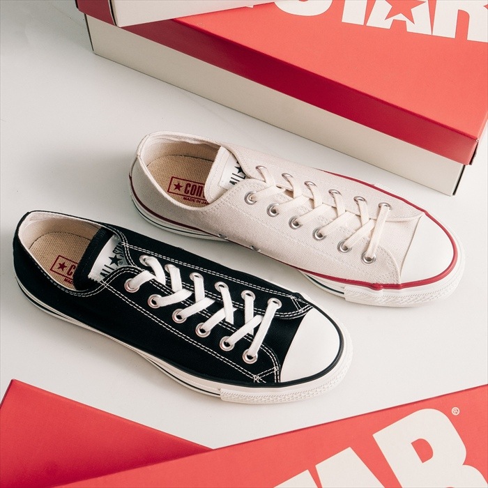 ����С��� �����륹���� �������å� CONVERSE CANVAS ALL STAR J OX �ۥ磻��/�֥�å�/�ʥ�����ۥ磻�� ��� ���ˡ����� ��ǥ����� ������ �� �����奢�� �����Х� ������� MADE IN JAPAN ������