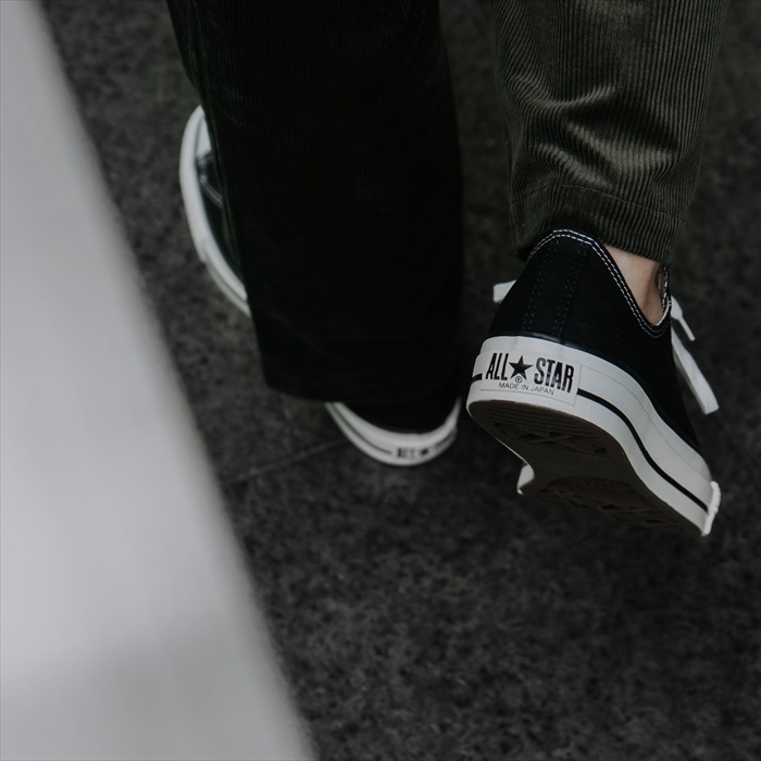 ����С��� �����륹���� �������å� CONVERSE CANVAS ALL STAR J OX �ۥ磻��/�֥�å�/�ʥ�����ۥ磻�� ��� ���ˡ����� ��ǥ����� ������ �� �����奢�� �����Х� ������� MADE IN JAPAN ������