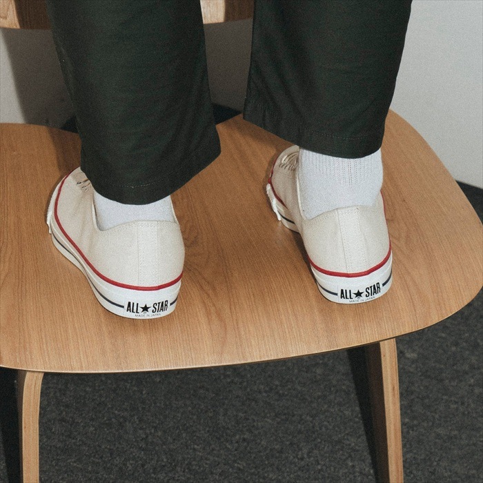 ����С��� �����륹���� �������å� CONVERSE CANVAS ALL STAR J OX �ۥ磻��/�֥�å�/�ʥ�����ۥ磻�� ��� ���ˡ����� ��ǥ����� ������ �� �����奢�� �����Х� ������� MADE IN JAPAN ������