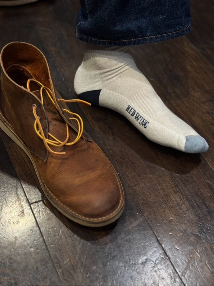 ��åɥ����� ���å��� RED WING ���� VINTAGE STRIPE COTTON BLEND CREW ���������� ������������ ������ơ������ȥ饤�� ���åȥ�֥��ɥ��롼 �ϥ����å��� ������ ���ե� �ץ쥼��� ������å��� ��ޯ�� ����֡��� ����ꥫ��