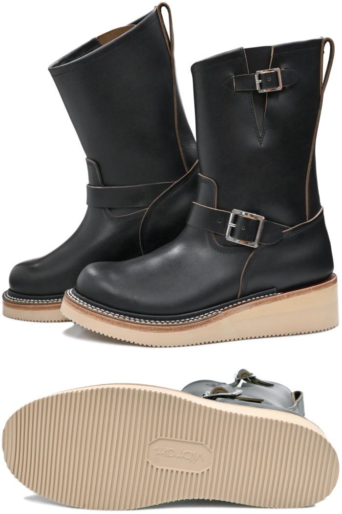 Locking Shoes by FootMonkey ���å��󥰥��塼�� �եåȥ�󥭡� TS-014 �֥�å� ENGINEER BOOTS ���󥸥˥��֡��� ��� ����֡��� �ܳ� ��� ���󥸥˥� �֡��� �쥶�� ��󥺥֡��� ���ᥫ��