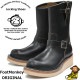 Locking Shoes by FootMonkey ���å��󥰥��塼�� �եåȥ�󥭡� TS-014 �֥�å� ENGINEER BOOTS ���󥸥˥��֡��� ��� ����֡��� �ܳ� ��� ���󥸥˥� �֡��� �쥶�� ��󥺥֡��� ���ᥫ��