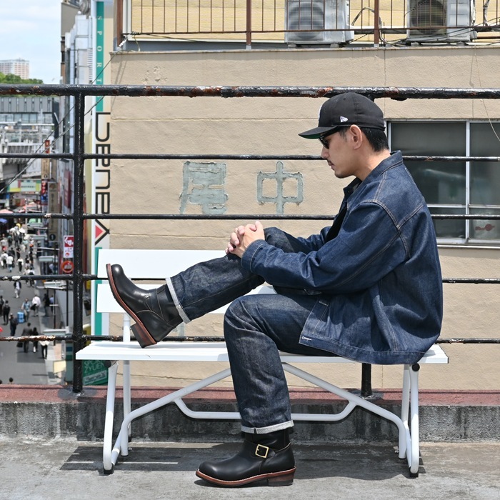 Locking Shoes by FootMonkey ���å��󥰥��塼�� �եåȥ�󥭡� TS-021 �֥�å� �����२������ ENGINEER BOOTS ���󥸥˥��֡��� ����֡��� �ܳ� ��� ���󥸥˥� �֡��� �쥶�� ��󥺥֡���