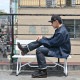 Locking Shoes by FootMonkey ���å��󥰥��塼�� �եåȥ�󥭡� TS-021 �֥�å� �����२������ ENGINEER BOOTS ���󥸥˥��֡��� ����֡��� �ܳ� ��� ���󥸥˥� �֡��� �쥶�� ��󥺥֡���