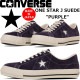 ����С��� ��󥹥��� �쥶�� CONVERSE ONE STAR J SUEDE �ѡ��ץ� �������� ���ˡ����� ��� �������å� �ܳ� ONESTAR �����奢�� ������ ������ �� ���� MADE IN JAPAN