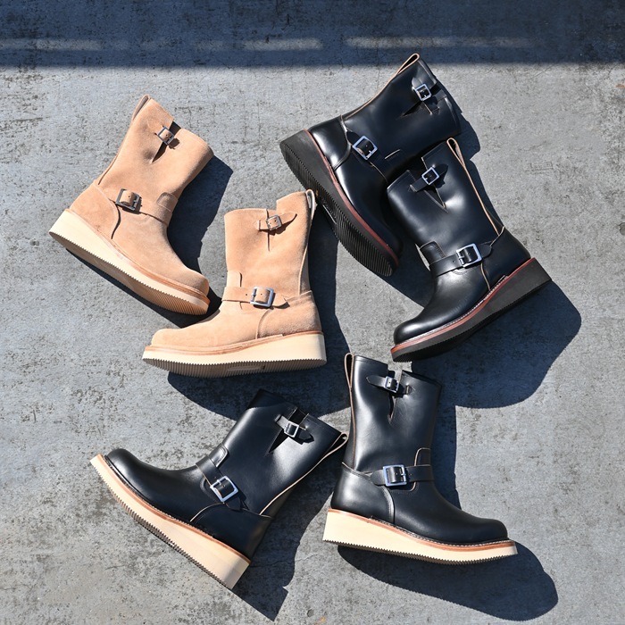 Locking Shoes by FootMonkey ���å��󥰥��塼�� �եåȥ�󥭡� TS-014 �֥�å�/�֥�å� ENGINEER BOOTS ���󥸥˥��֡��� ��� ����֡��� �ܳ� ��� ���󥸥˥� �֡��� �쥶�� ��󥺥֡���