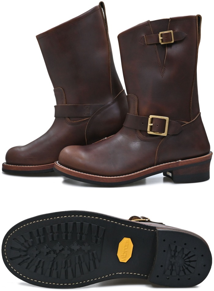Locking Shoes by FootMonkey ���å��󥰥��塼�� �եåȥ�󥭡� TS-021 �֥饦�� �����२������ ENGINEER BOOTS ���󥸥˥��֡��� ����֡��� �ܳ� ��� ���󥸥˥� �֡��� �쥶�� ��󥺥֡���
