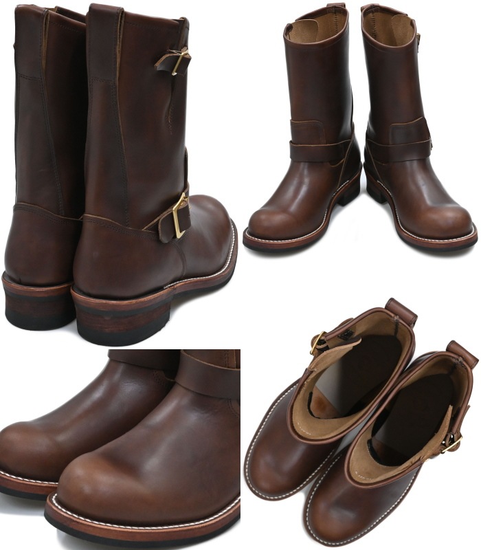 Locking Shoes by FootMonkey ���å��󥰥��塼�� �եåȥ�󥭡� TS-021 �֥饦�� �����२������ ENGINEER BOOTS ���󥸥˥��֡��� ����֡��� �ܳ� ��� ���󥸥˥� �֡��� �쥶�� ��󥺥֡���