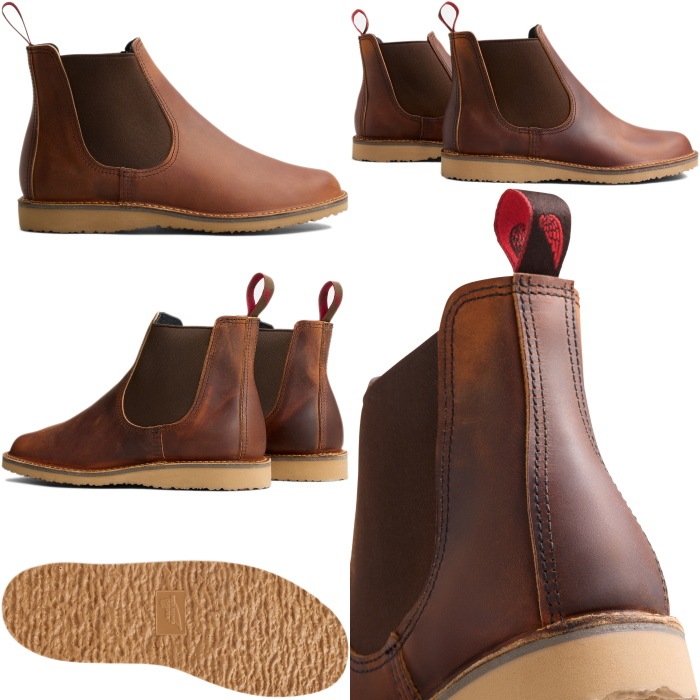 ��åɥ����� ��������������� RED WING 3128 WEEKENDER CHELSEA Copper Rough & Tough ���åѡ� ��ե���ɥ��� �����ɥ����֡��� �����륷���֡��� �֡��� ��� �ܳ� ����֡��� ��󥺥֡��� �����ȥɥ� ���ᥫ�� ����ꥫ�� ������