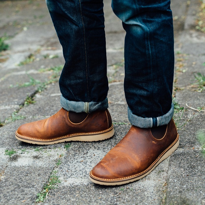 ��åɥ����� ��������������� RED WING 3128 WEEKENDER CHELSEA Copper Rough & Tough ���åѡ� ��ե���ɥ��� �����ɥ����֡��� �����륷���֡��� �֡��� ��� �ܳ� ����֡��� ��󥺥֡��� �����ȥɥ� ���ᥫ�� ����ꥫ�� ������