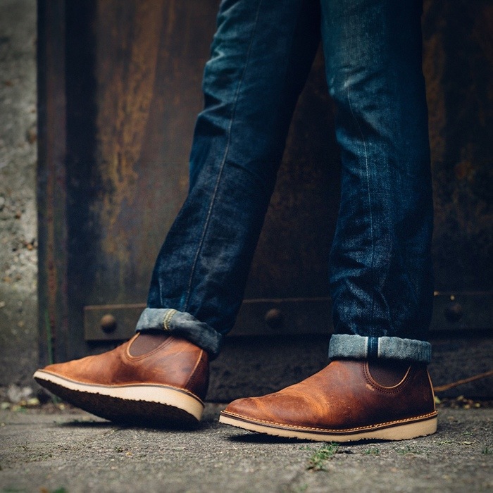 ��åɥ����� ��������������� RED WING 3128 WEEKENDER CHELSEA Copper Rough & Tough ���åѡ� ��ե���ɥ��� �����ɥ����֡��� �����륷���֡��� �֡��� ��� �ܳ� ����֡��� ��󥺥֡��� �����ȥɥ� ���ᥫ�� ����ꥫ�� ������