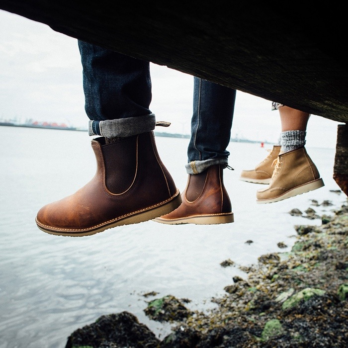 ��åɥ����� ��������������� RED WING 3128 WEEKENDER CHELSEA Copper Rough & Tough ���åѡ� ��ե���ɥ��� �����ɥ����֡��� �����륷���֡��� �֡��� ��� �ܳ� ����֡��� ��󥺥֡��� �����ȥɥ� ���ᥫ�� ����ꥫ�� ������