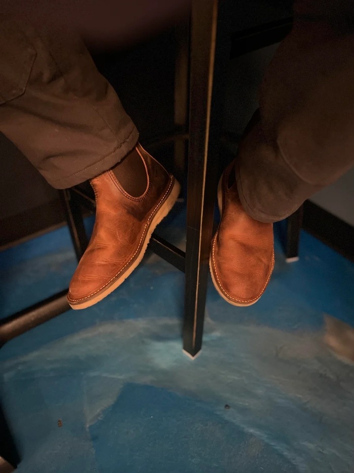 ��åɥ����� ��������������� RED WING 3128 WEEKENDER CHELSEA Copper Rough & Tough ���åѡ� ��ե���ɥ��� �����ɥ����֡��� �����륷���֡��� �֡��� ��� �ܳ� ����֡��� ��󥺥֡��� �����ȥɥ� ���ᥫ�� ����ꥫ�� ������
