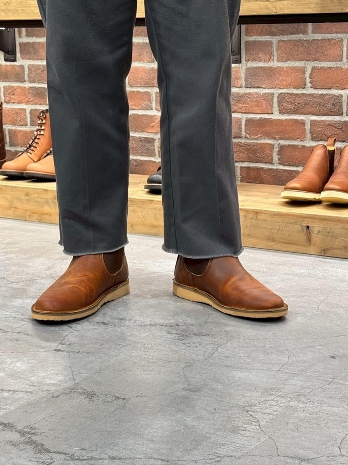 ��åɥ����� ��������������� RED WING 3128 WEEKENDER CHELSEA Copper Rough & Tough ���åѡ� ��ե���ɥ��� �����ɥ����֡��� �����륷���֡��� �֡��� ��� �ܳ� ����֡��� ��󥺥֡��� �����ȥɥ� ���ᥫ�� ����ꥫ�� ������