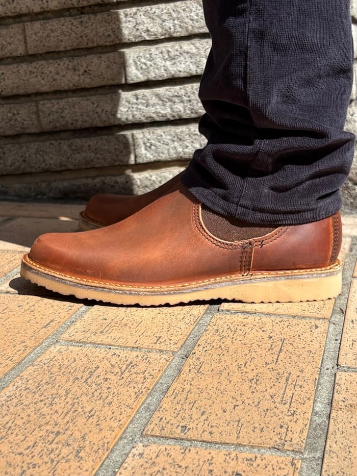 ��åɥ����� ��������������� RED WING 3128 WEEKENDER CHELSEA Copper Rough & Tough ���åѡ� ��ե���ɥ��� �����ɥ����֡��� �����륷���֡��� �֡��� ��� �ܳ� ����֡��� ��󥺥֡��� �����ȥɥ� ���ᥫ�� ����ꥫ�� ������