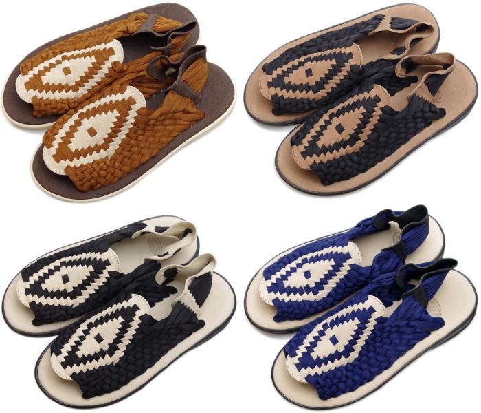 チュバスコ Chubasco Aztec アズテック スポーツサンダル メンズ サンダル 本革 編み込み ワラチ Sandal メキシコ製