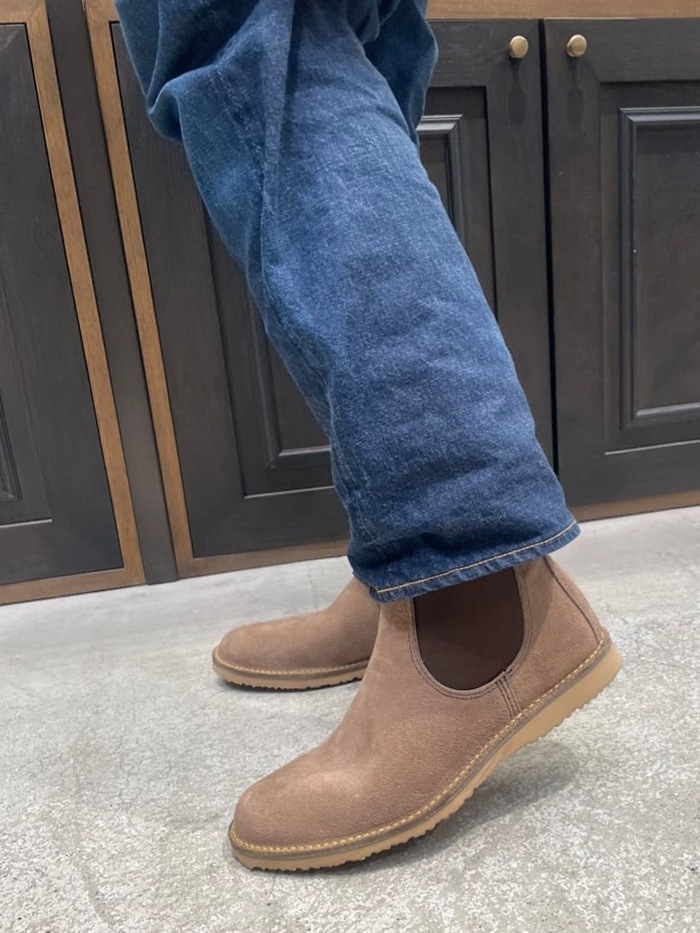 ��åɥ����� ��������������� RED WING 3129 WEEKENDER CHELSEA WHITE SANDSTONE MOHAVE ����ɥ��ȡ��� ��ϥ��� �����ɥ����֡��� �����륷���֡��� �֡��� ��� �ܳ� ����֡��� ��󥺥֡��� �����ȥɥ� ���ᥫ�� ����ꥫ�� ������