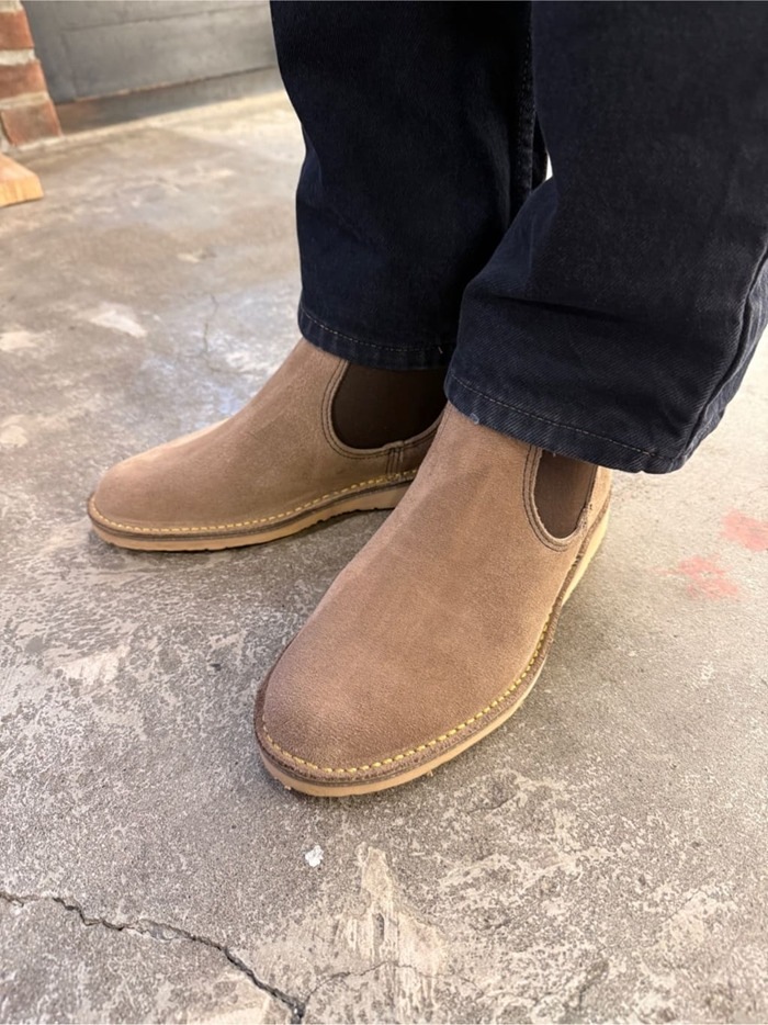 ��åɥ����� ��������������� RED WING 3129 WEEKENDER CHELSEA WHITE SANDSTONE MOHAVE ����ɥ��ȡ��� ��ϥ��� �����ɥ����֡��� �����륷���֡��� �֡��� ��� �ܳ� ����֡��� ��󥺥֡��� �����ȥɥ� ���ᥫ�� ����ꥫ�� ������
