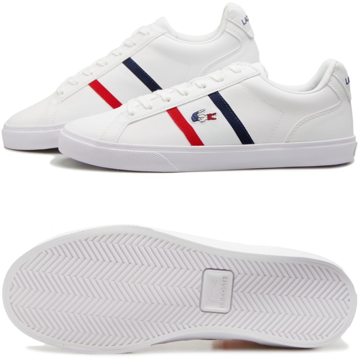 �饳���� ���ˡ����� ��� LACOSTE LEROND PRO TRI 45CMA0055 ������ �쥶�� �ܳ� �쥶�����ˡ����� �������å� �� ���塼�� �եåȥ����� �����奢�� ι�� ������桼�� men's sneaker ������� �̶� �̳�