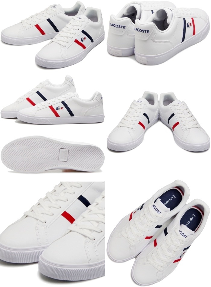 �饳���� ���ˡ����� ��� LACOSTE LEROND PRO TRI 45CMA0055 ������ �쥶�� �ܳ� �쥶�����ˡ����� �������å� �� ���塼�� �եåȥ����� �����奢�� ι�� ������桼�� men's sneaker ������� �̶� �̳�