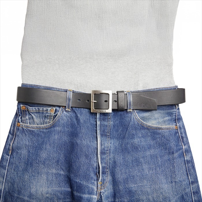 ���ӥ�å��� �٥�� AVIREX BELT AX4201 ����꥽�� �쥶���٥�� ��� �ܳ� ������ �ӥ�ơ��� �����奢��٥�� �ܳץ٥�� �ߥ꥿�꡼ ��� ���ᥫ�� �����奢�� �ϥ�ɥᥤ�� ���åȲ�ǽ ������Ĵ����ǽ