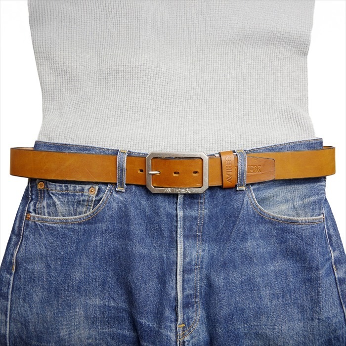 ���ӥ�å��� �٥�� AVIREX BELT AX4202 �ӥ�ơ��� �쥶���٥�� ��� �ܳ� ������ ������ơ��� �����奢��٥�� �ܳץ٥�� �ߥ꥿�꡼ ��� ���ᥫ�� �����奢�� �ϥ�ɥᥤ�� ���åȲ�ǽ ������Ĵ����ǽ