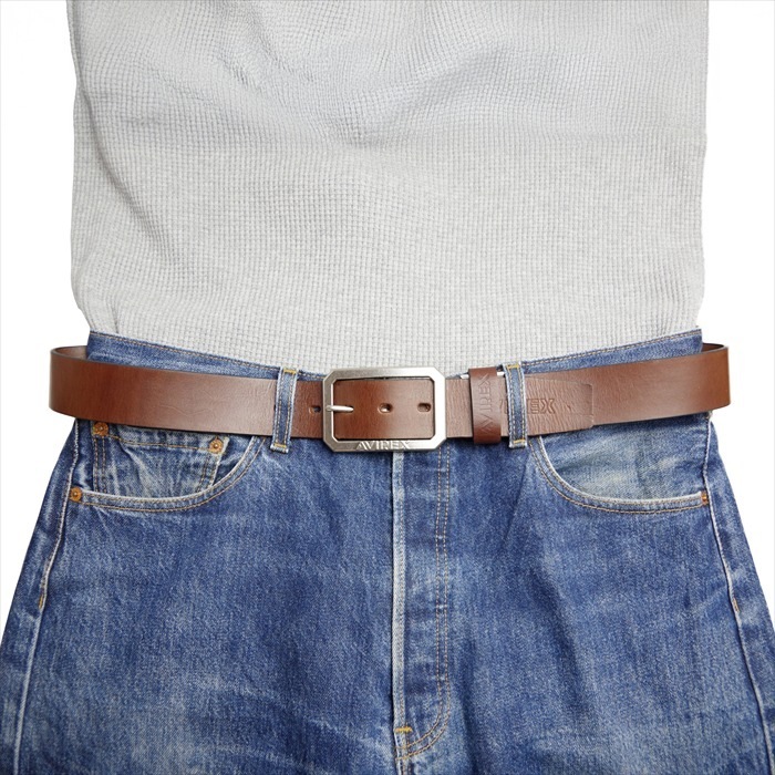 ���ӥ�å��� �٥�� AVIREX BELT AX4202 �ӥ�ơ��� �쥶���٥�� ��� �ܳ� ������ ������ơ��� �����奢��٥�� �ܳץ٥�� �ߥ꥿�꡼ ��� ���ᥫ�� �����奢�� �ϥ�ɥᥤ�� ���åȲ�ǽ ������Ĵ����ǽ