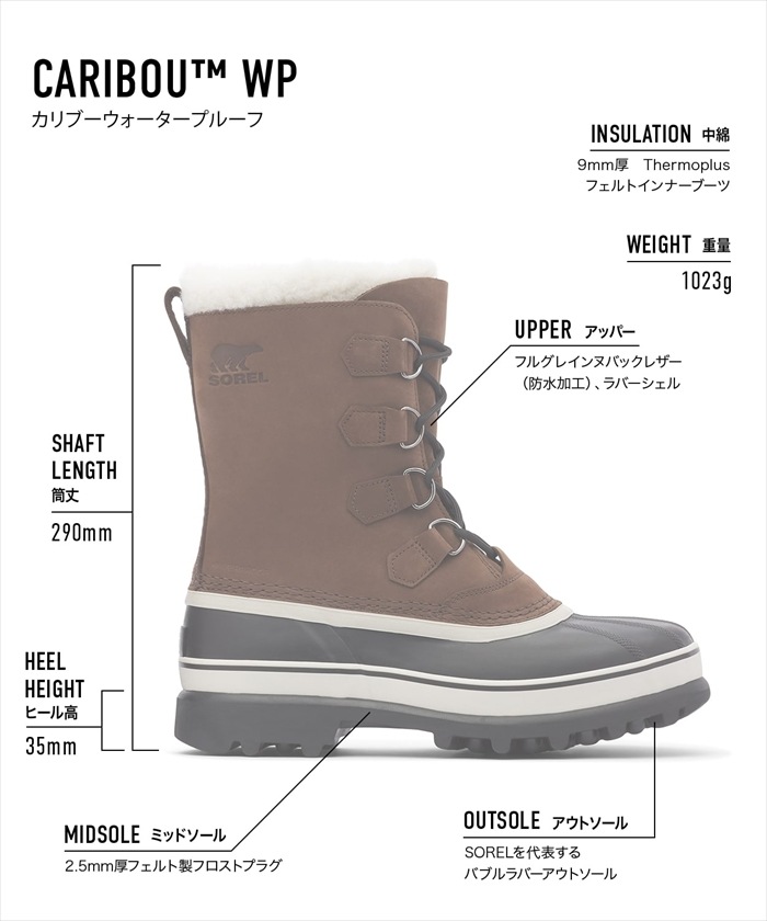 SALE30OFF  ֡ ץ롼 SOREL CARIBOU WP NM1000 Ρ֡  쥤֡ 󥿡֡ ȥɥ塼 ֡ ɿ ȥɥ  ɴ 󥿡塼 